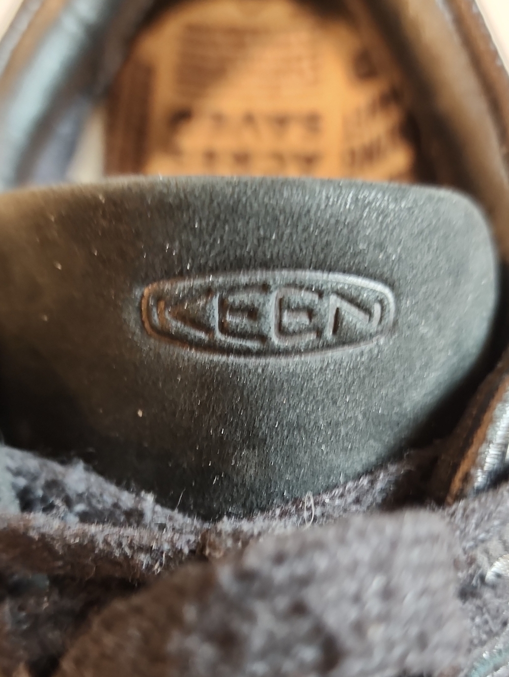 Keen Presidio Magnet Black Leather Suede Outdoor Casual Trail Women's size 8 - Picture 6 of 9